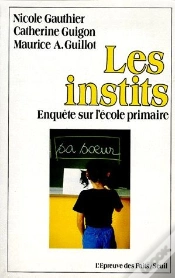 Capa do artigo Les Instits ; Enquête Sur L