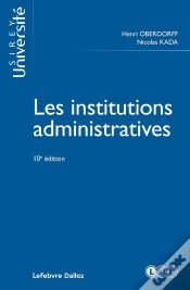 Capa do artigo Les Institutions Administratives. 10e Ed.