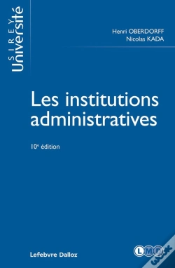 Capa do artigo Les Institutions Administratives. 10e Ed.