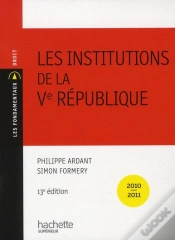 Capa do artigo Les Institutions De La V République (12 Édition)
