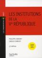 Les Institutions De La V République (12 Édition) - Preview