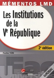 Capa do artigo Les Institutions De La V République (2e Édition)