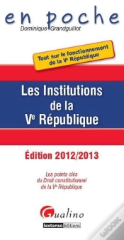 Capa do artigo Les Institutions De La V Republique 4e Edition