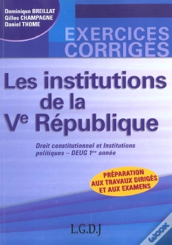 Capa do artigo Les Institutions De La V Republique