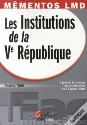 Capa do artigo Les Institutions De La V République