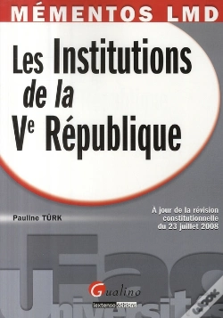 Capa do artigo Les Institutions De La V République