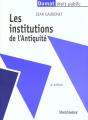 Les Institutions De L'Antiquite ; 6e Edition - Preview