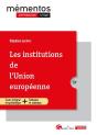 Les Institutions De L'Union Européenne : Cours Intégral Et Synthétique + Tableaux Et Schémas (10e Édition) - Preview