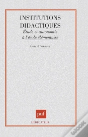 Capa do artigo Les Institutions Didactiques L