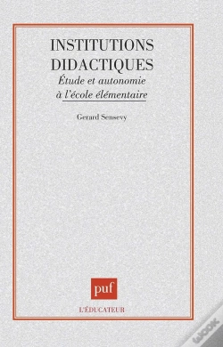Capa do artigo Les Institutions Didactiques L'Etude Et Autonomie A L'Ecole Elementaire