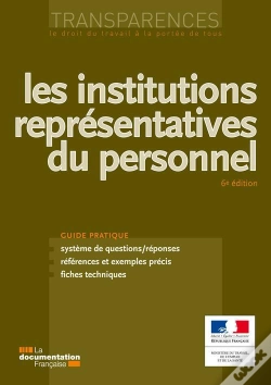 Capa do artigo Les Institutions Repra  Sensatives Du Personnel (6a  Me A  Dition)