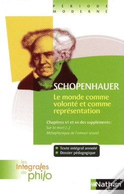 Capa do artigo Les Intégrales De Philo - Schopenhauer, Le Monde Comme Volonté Et Comme Représentation