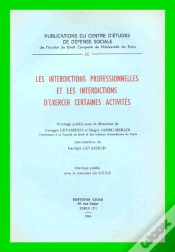 Capa do artigo Les Interdictions Professionnelles Et Les Interdictions D