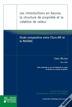 Capa do artigo Les Introductions En Bourse, La Structure De Propriete Et La Creation De Valeur
