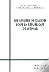 Capa do artigo Les Juristes De Gauche Sous La République De Weimar