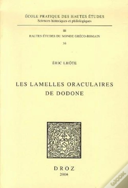 Capa do artigo Les Lamelles Oraculaires De Dodone