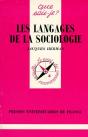 Les Langages De La Sociologie - Preview