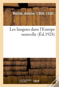 Capa do artigo Les Langues Dans L'Europe Nouvelle