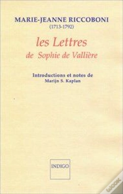 Capa do artigo Les Lettres De Sophie De Vallière