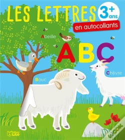 Capa do artigo Les Lettres ; En Autocollants ; 3 Ans +