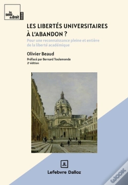Capa do artigo Les Libertés Universitaires À L'Abandon ? (2e Édition)