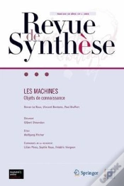 Capa do artigo Les Machines. Objets De Connaissance.