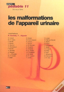 Capa do artigo Les Malformations De L'Appareil Urinaire