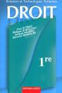 Les Manuels ; Droit 1e Stt - Preview