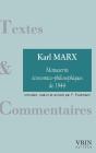 Les Manuscrits Economico-Philosophique De 1844 - Preview
