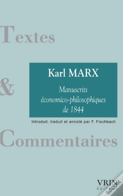 Capa do artigo Les Manuscrits Economico-Philosophique De 1844