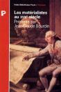 Les Materialistes Au Xviiie Siecle - Preview