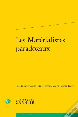 Capa do artigo Les Matérialistes Paradoxaux