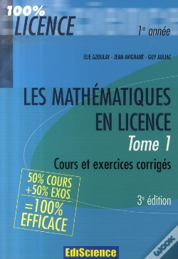 Capa do artigo Les Mathématiques En Licence T.1 (3e Édition)