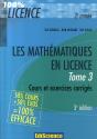 Les Mathématiques En Licence T.3 (3e Édition) - Preview