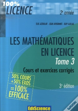 Capa do artigo Les Mathématiques En Licence T.3 (3e Édition)
