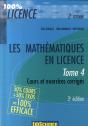 Les Mathématiques En Licence T.4 (3e Édition) - Preview
