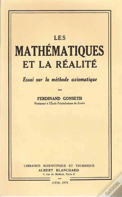 Capa do artigo Les Mathématiques Et La Réalité ; Essai Sur La Méthode Axiomatique