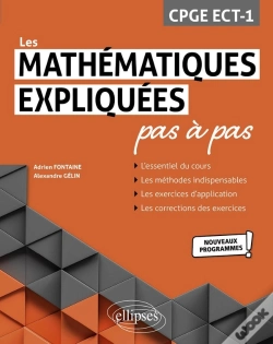 Capa do artigo Les Mathématiques Expliquées Pas À Pas : Cpge Ect-1 ; Programme 2021