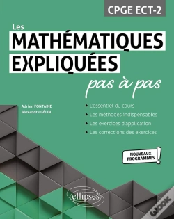 Capa do artigo Les Mathématiques Expliquées Pas À Pas : Cpge Ect-2 ; Programme 2022
