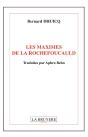 Les Maximes De La Rochefoucauld ; Traduites Par Aphra Benh - Preview