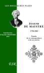 Les Meilleures Pages De Joseph De Maistre 1754-1821 ; Extraits De Sa Correspondance Et De Ses Oeuvres - Preview