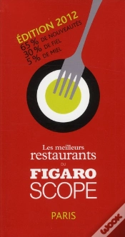 Capa do artigo Les Meilleurs Restaurants Du Figaroscope 2012