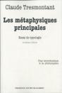 Les Métaphysiques Principales : Essai De Typologie - Preview