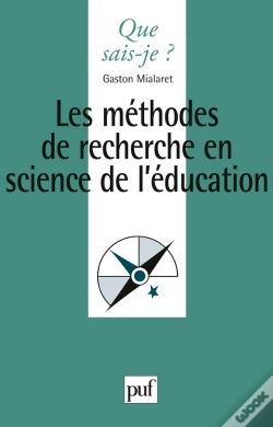 Capa do artigo Les Méthodes De Recherche En Sciences De L'Éducation