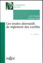 Les Modes Alternatifs De Règlement Des Conflits (2e Édition) - Preview