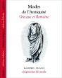 Les Modes De L'Antiquité ; Les Grecs Et Les Romains - Preview