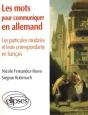 Les Mots Pour Communiquer En Allemand - Les Particules Modales Et Leurs Correspondants Français - Preview