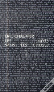 Capa do artigo Les Mots Sans Les Choses