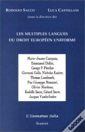 Capa do artigo Les Multiples Langues Du Droit Europeen Uniforme