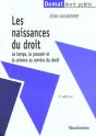 Les Naissances Du Droit ; 3e Edition - Preview
